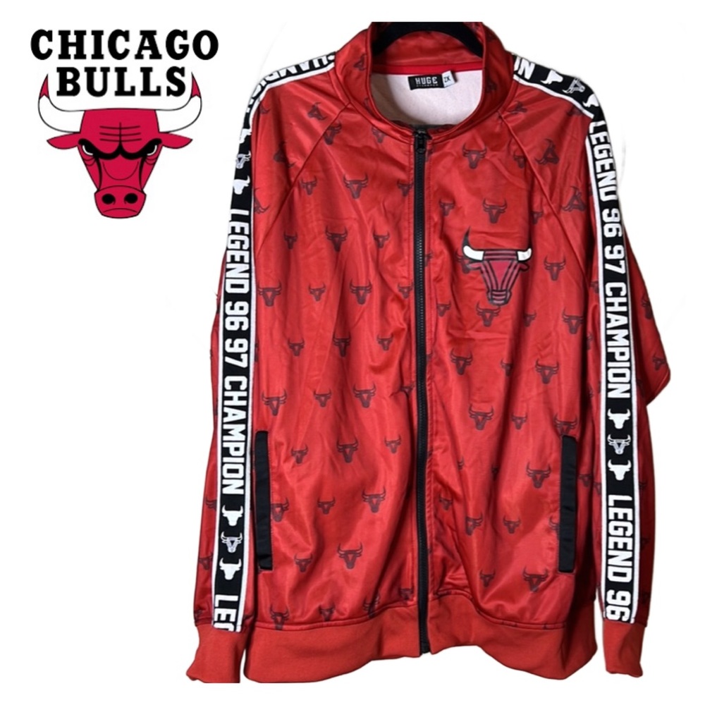 Huge Exchange Chicago Bulls Champion Zip Up Jacket 2X